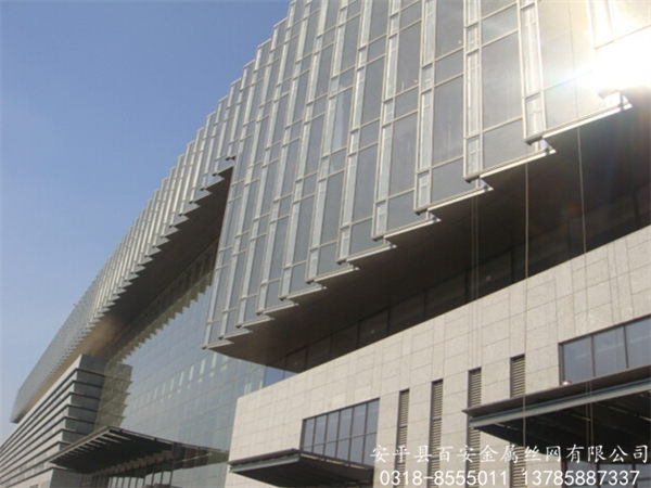 金屬網(wǎng)簾_不銹鋼裝飾網(wǎng)_幕墻